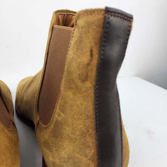 Shoe The Bear Chelsea Shoes Suede Pull On Plain Toe Boots - Picture 10 of 15
